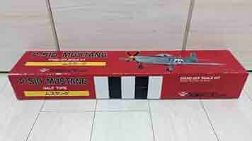 丸鷹　ムスタング　ハーフ　P-51D　ラジコン飛行機、バルサキットスケール、キ 丸鷹 ムスタング ハーフ P-51D ラジコン飛行機、バルサキット